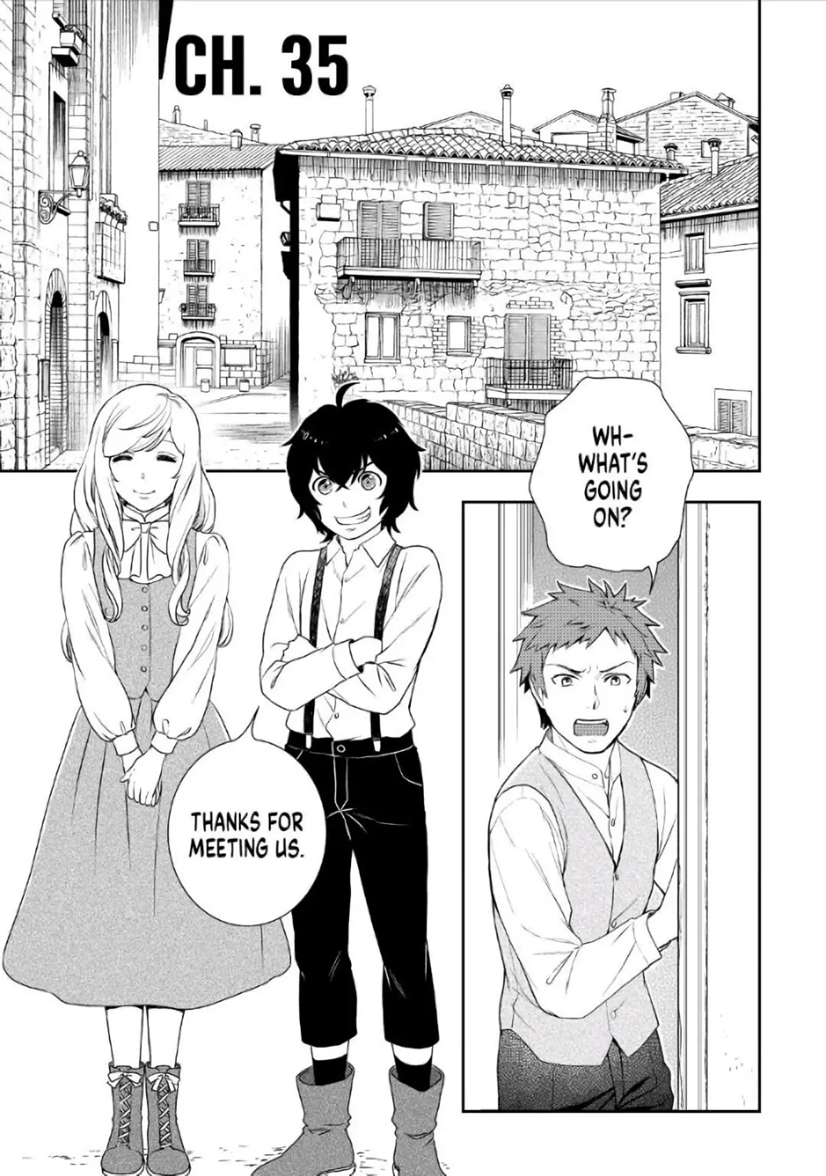 Monogatari no Naka no Hito Chapter 35 page 1 - Chapter 35