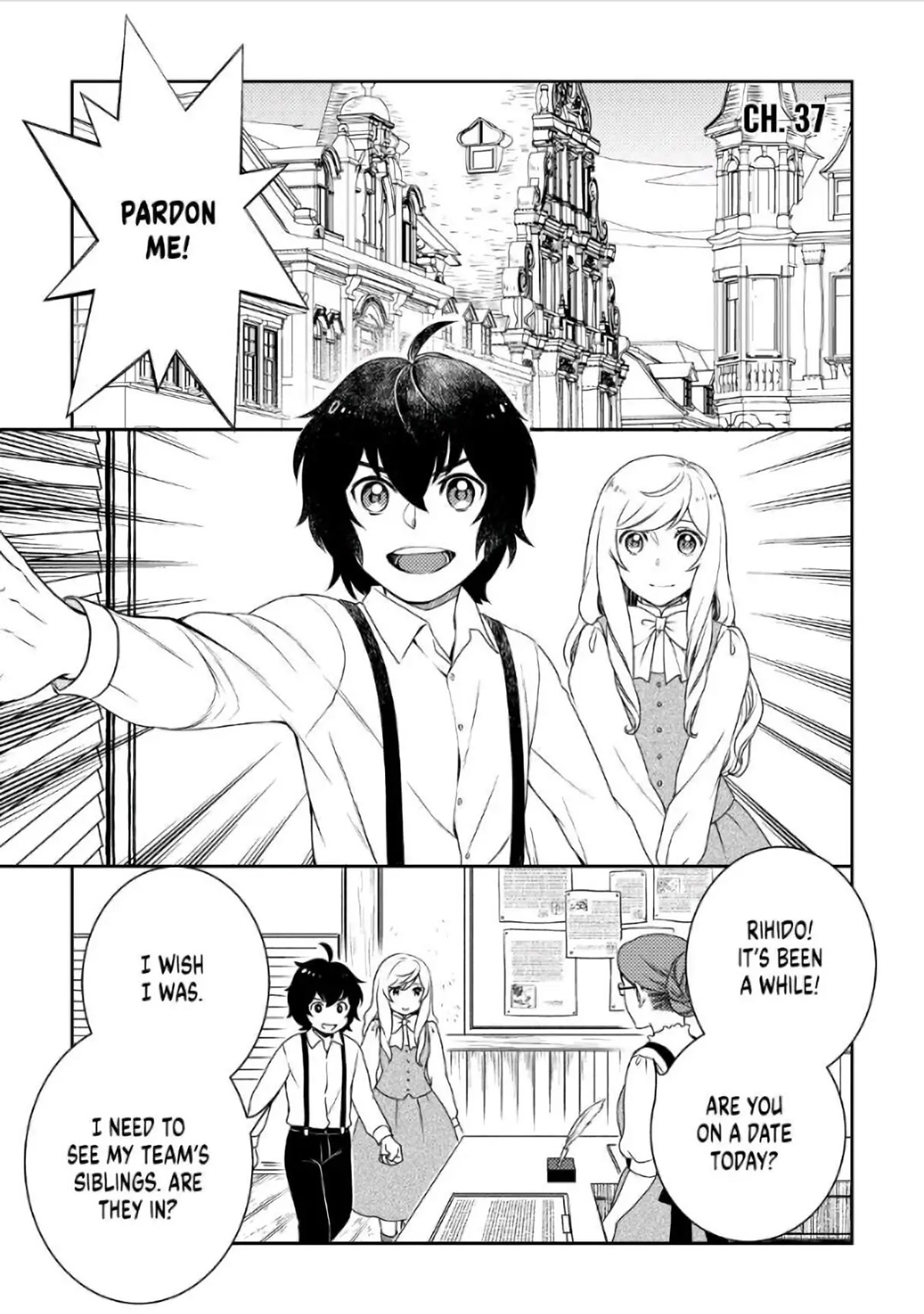 Monogatari no Naka no Hito Chapter 37 page 1 - Chapter 37