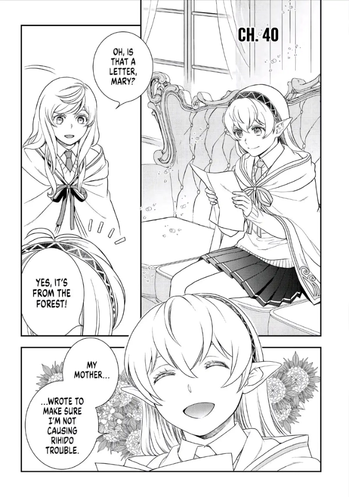 Monogatari no Naka no Hito Chapter 40 page 1 - Chapter 40