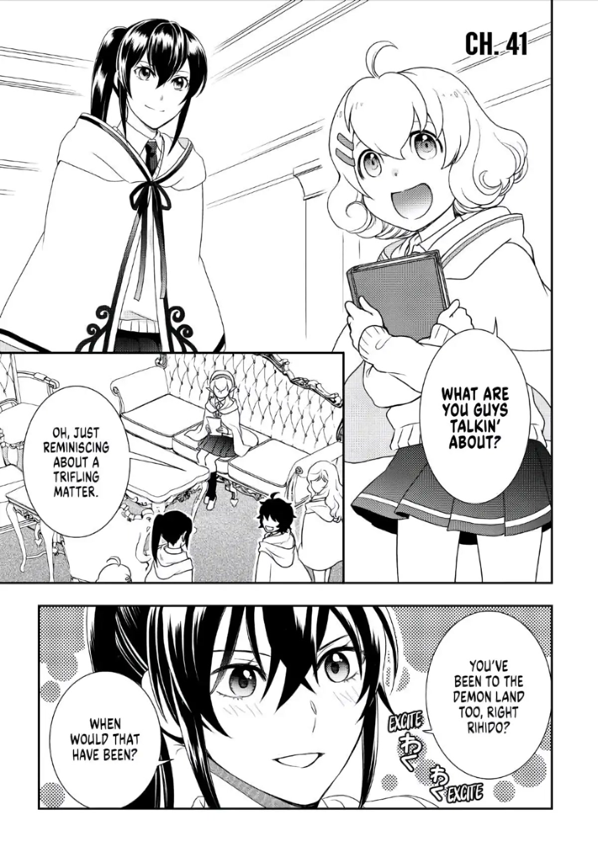 Monogatari no Naka no Hito Chapter 41 page 1 - Chapter 41