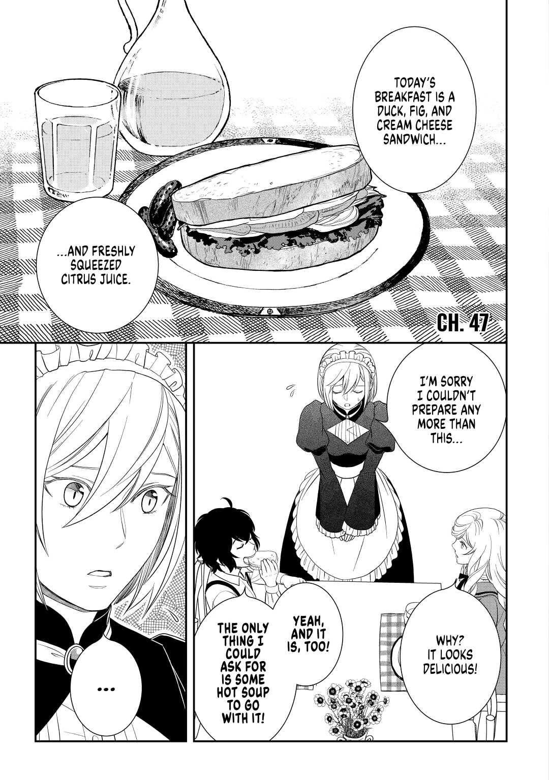 Monogatari no Naka no Hito Chapter 47 page 1 - Chapter 47
