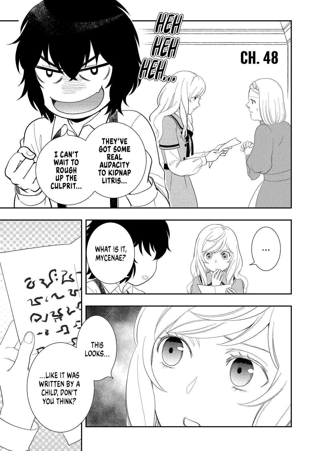 Monogatari no Naka no Hito Chapter 48 page 1 - Chapter 48