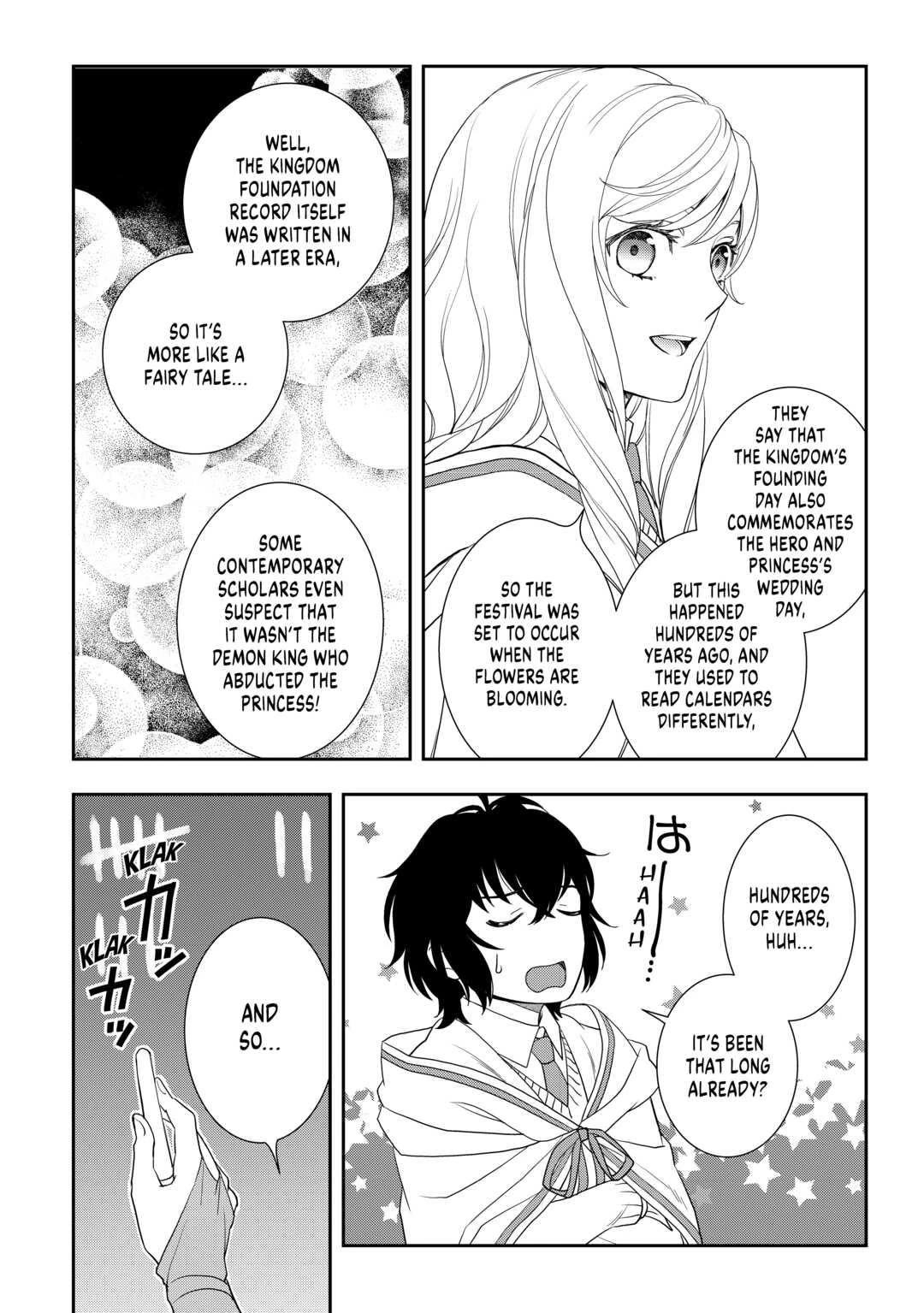 Monogatari no Naka no Hito Chapter 52 page 6 - Chapter 52