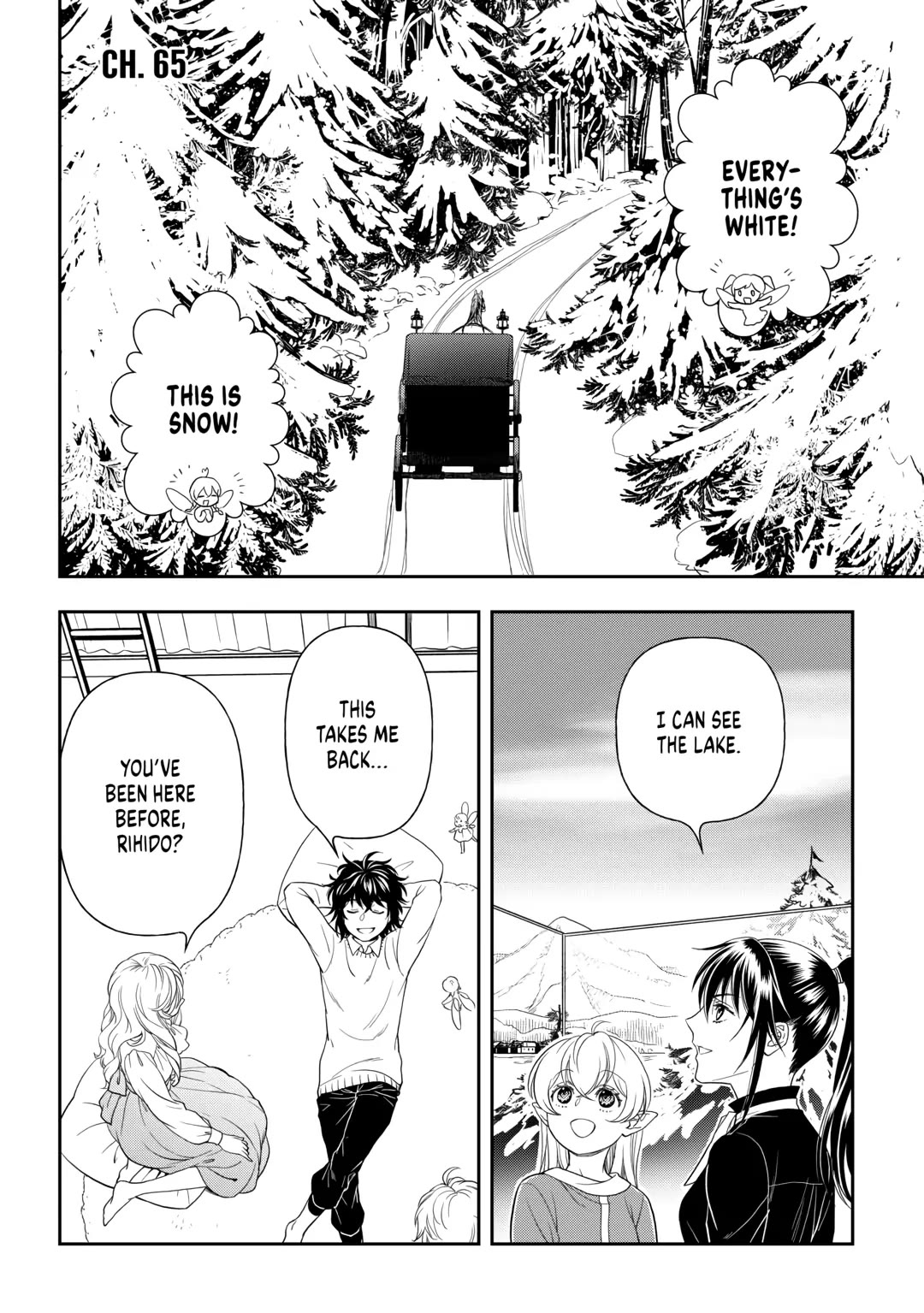 Monogatari no Naka no Hito Chapter 65 page 1 - Chapter 65