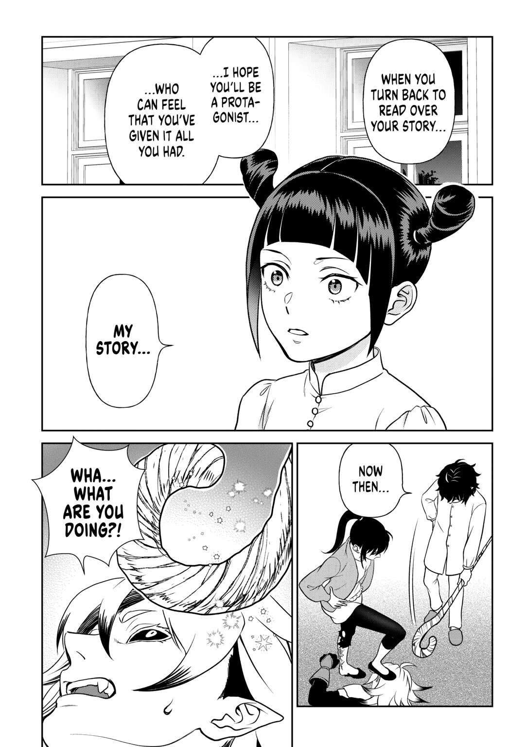 Monogatari no Naka no Hito Chapter 81 page 12 - Chapter 81