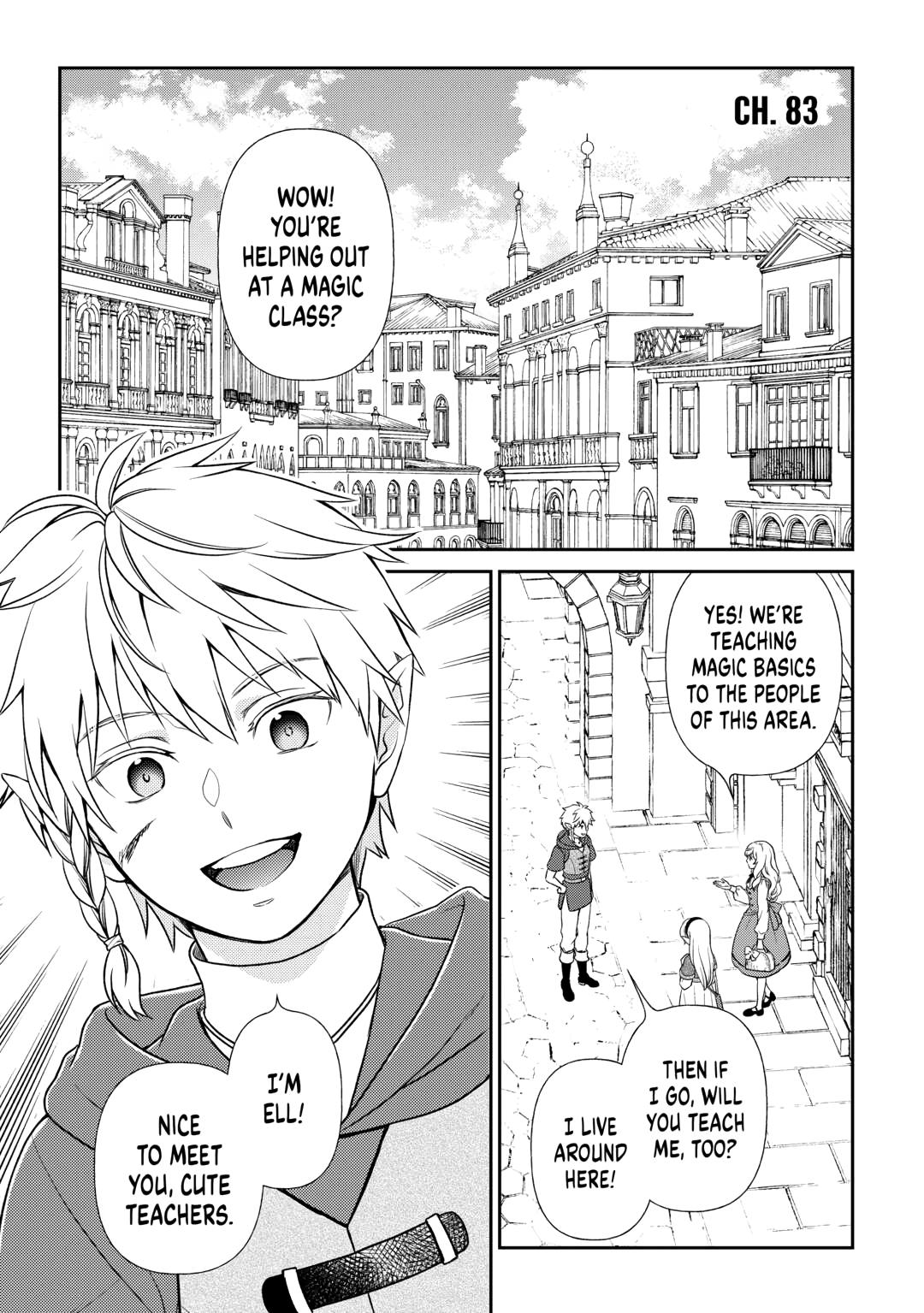 Monogatari no Naka no Hito Chapter 83 page 1 - Chapter 83
