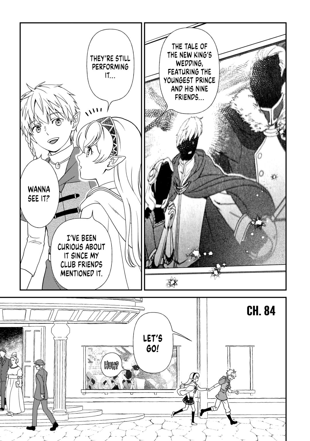 Monogatari no Naka no Hito Chapter 84 page 1 - Chapter 84