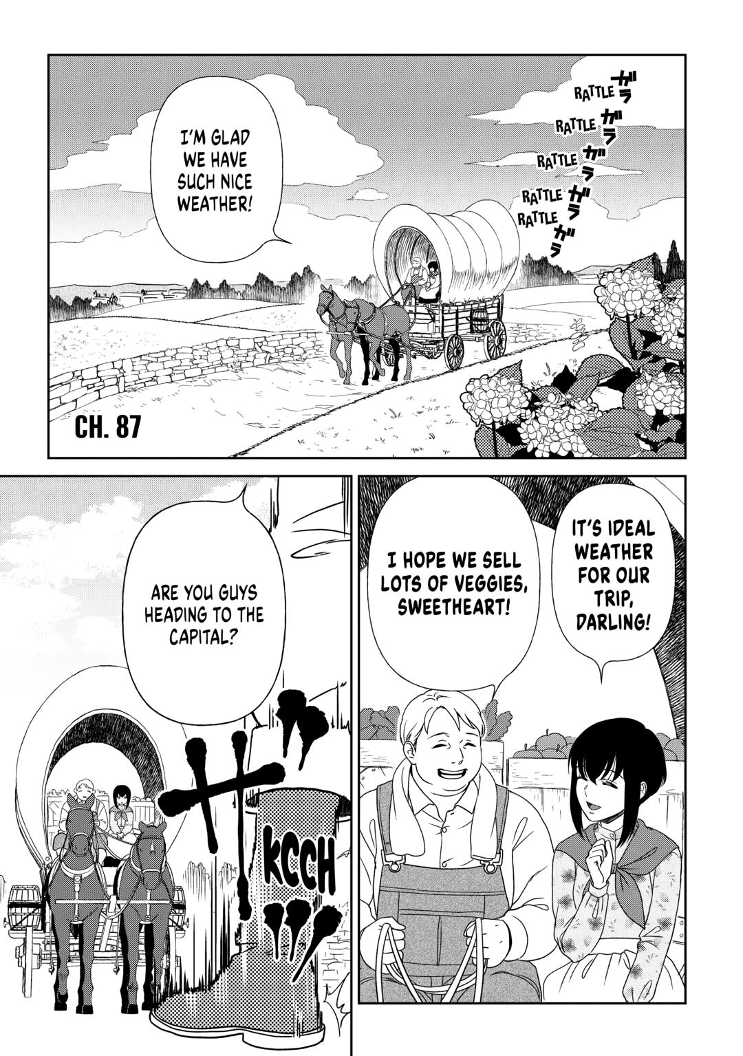 Monogatari no Naka no Hito Chapter 87 page 1 - Chapter 87