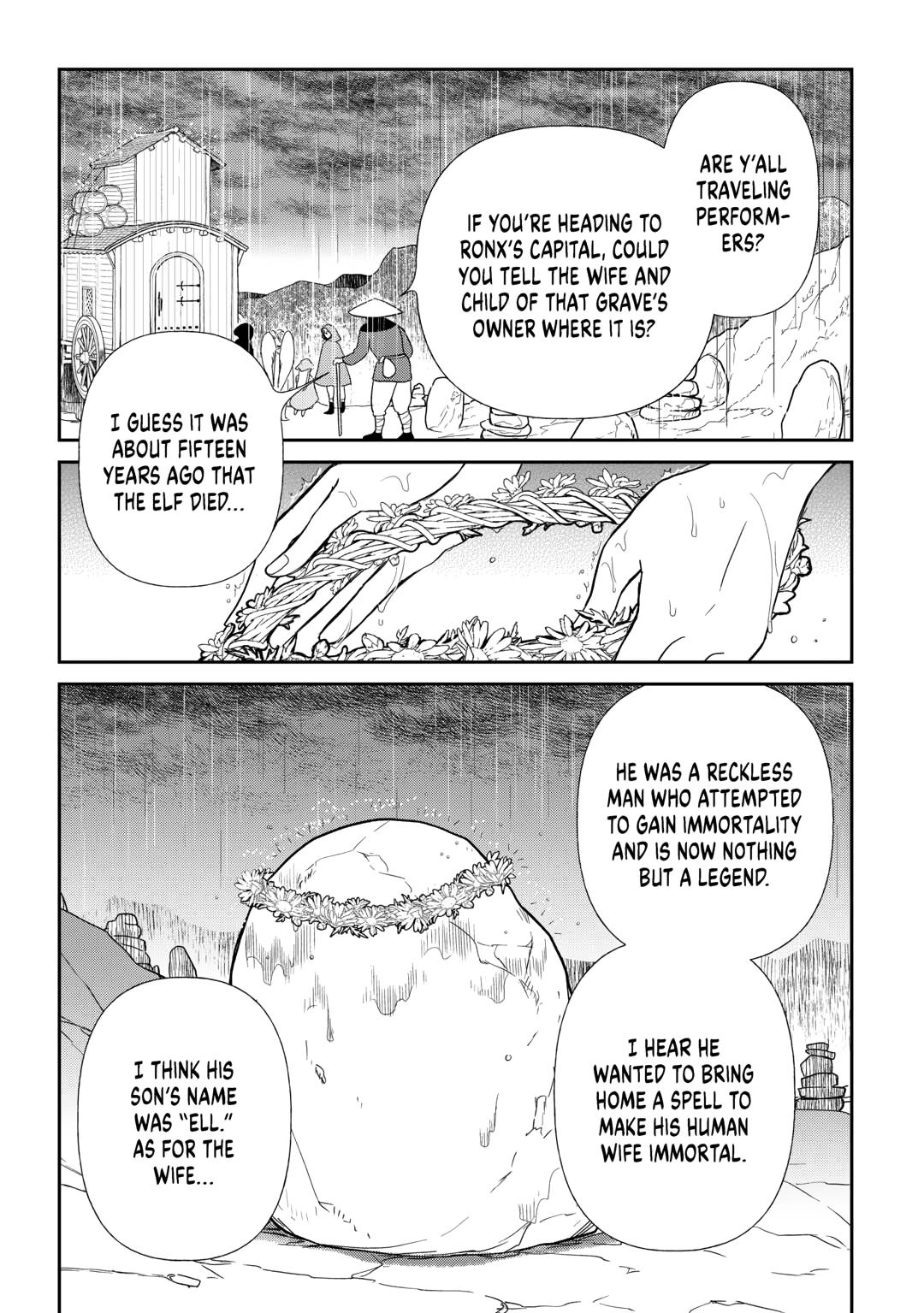 Monogatari no Naka no Hito Chapter 89 page 3 - Chapter 89