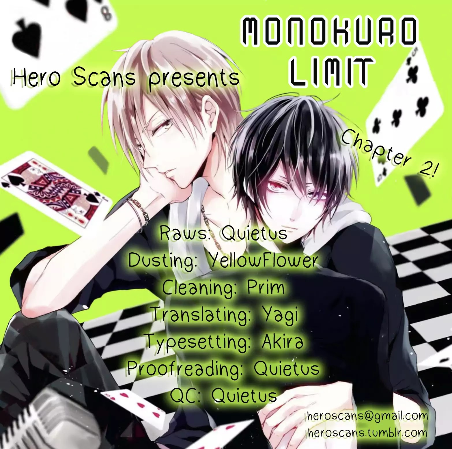 Monokuro Limit Chapter 2 page 1 - Chapter 2