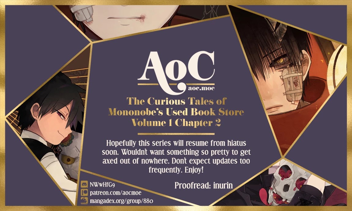 Mononobe Koshoten Kaikitan Chapter 2 page 1 - Chapter 2: Stowed Away