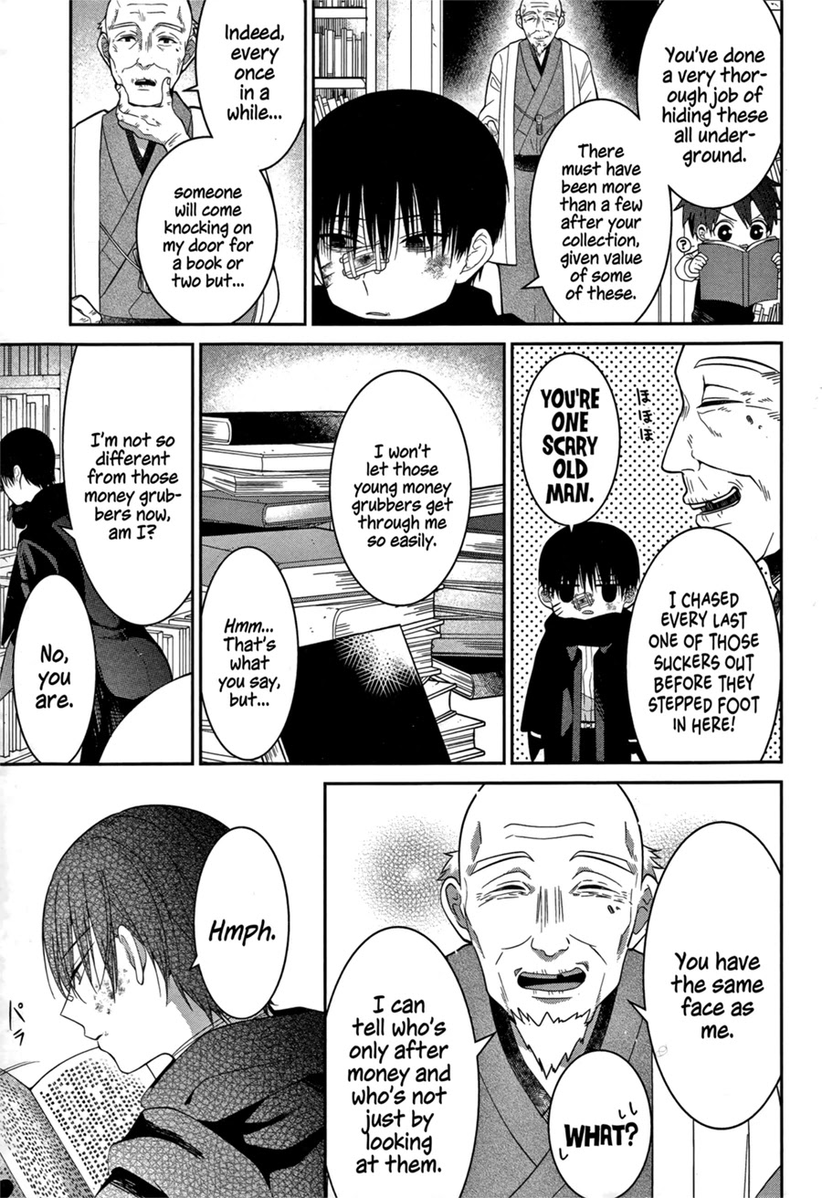 Mononobe Koshoten Kaikitan Chapter 2 page 13 - Chapter 2: Stowed Away