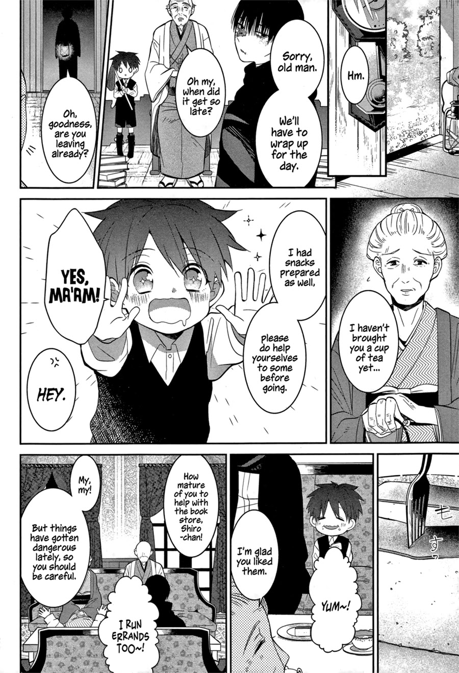 Mononobe Koshoten Kaikitan Chapter 2 page 16 - Chapter 2: Stowed Away