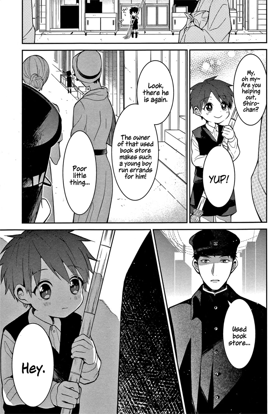 Mononobe Koshoten Kaikitan Chapter 2 page 7 - Chapter 2: Stowed Away