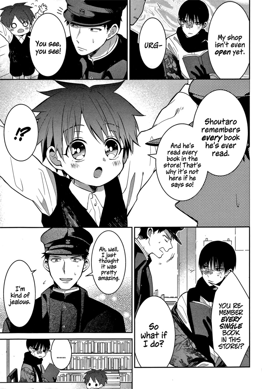 Mononobe Koshoten Kaikitan Chapter 2 page 9 - Chapter 2: Stowed Away