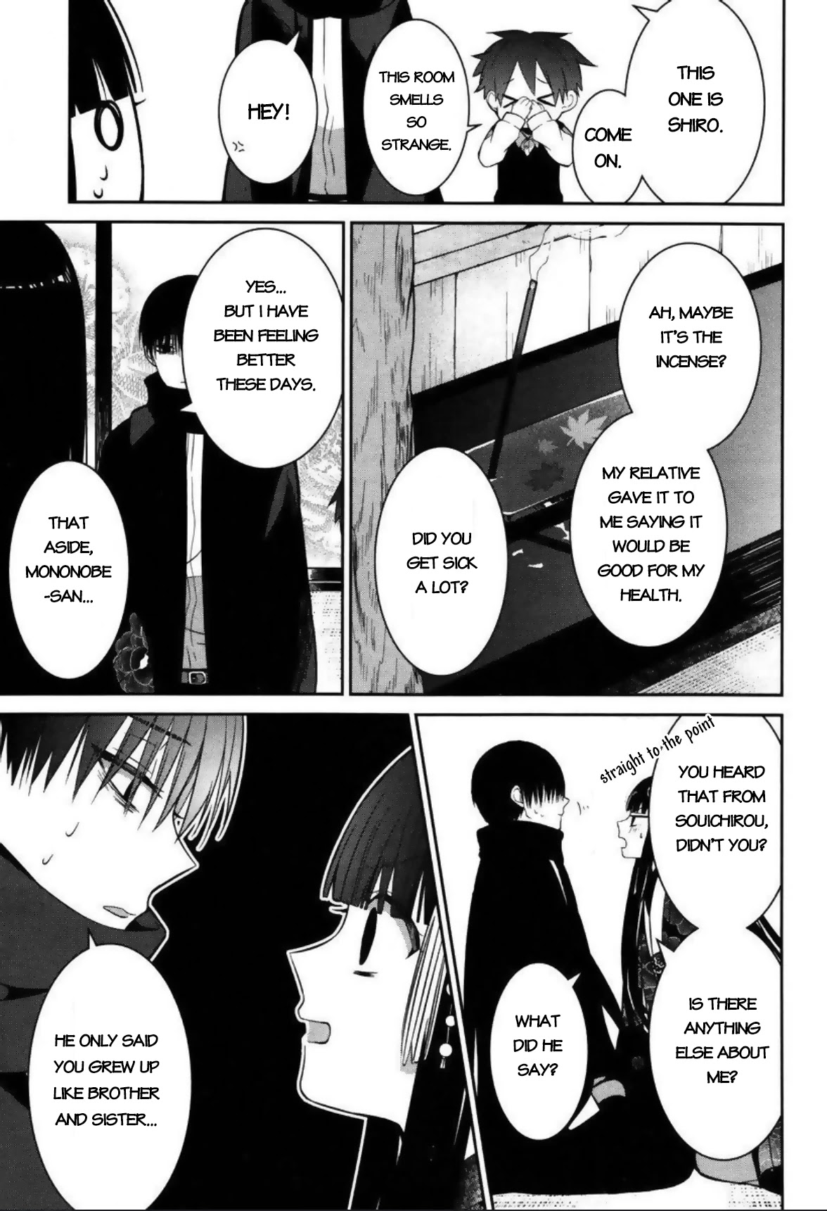 Mononobe Koshoten Kaikitan Chapter 3 page 10 - Chapter 3: Hitokakushi
