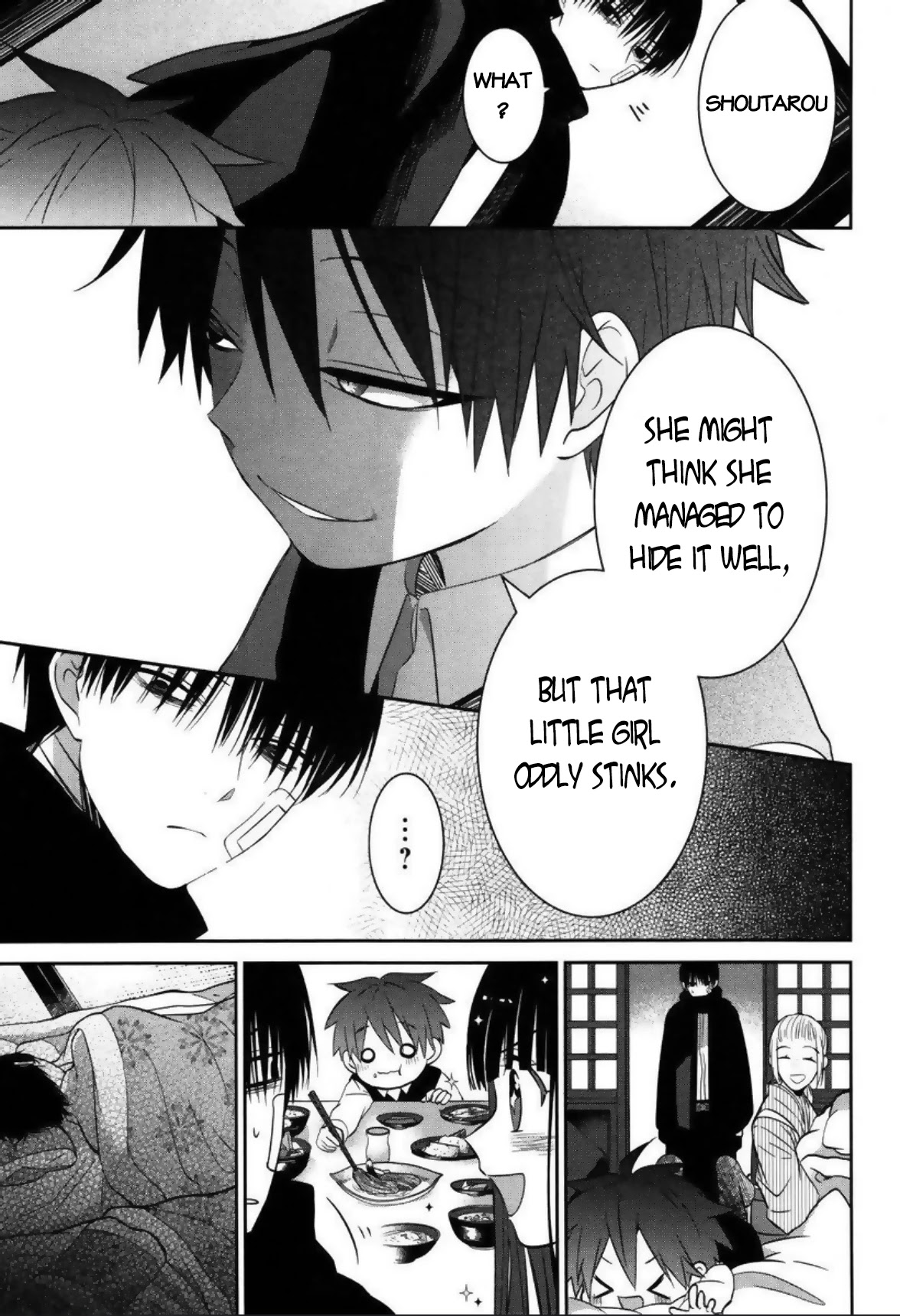 Mononobe Koshoten Kaikitan Chapter 3 page 14 - Chapter 3: Hitokakushi