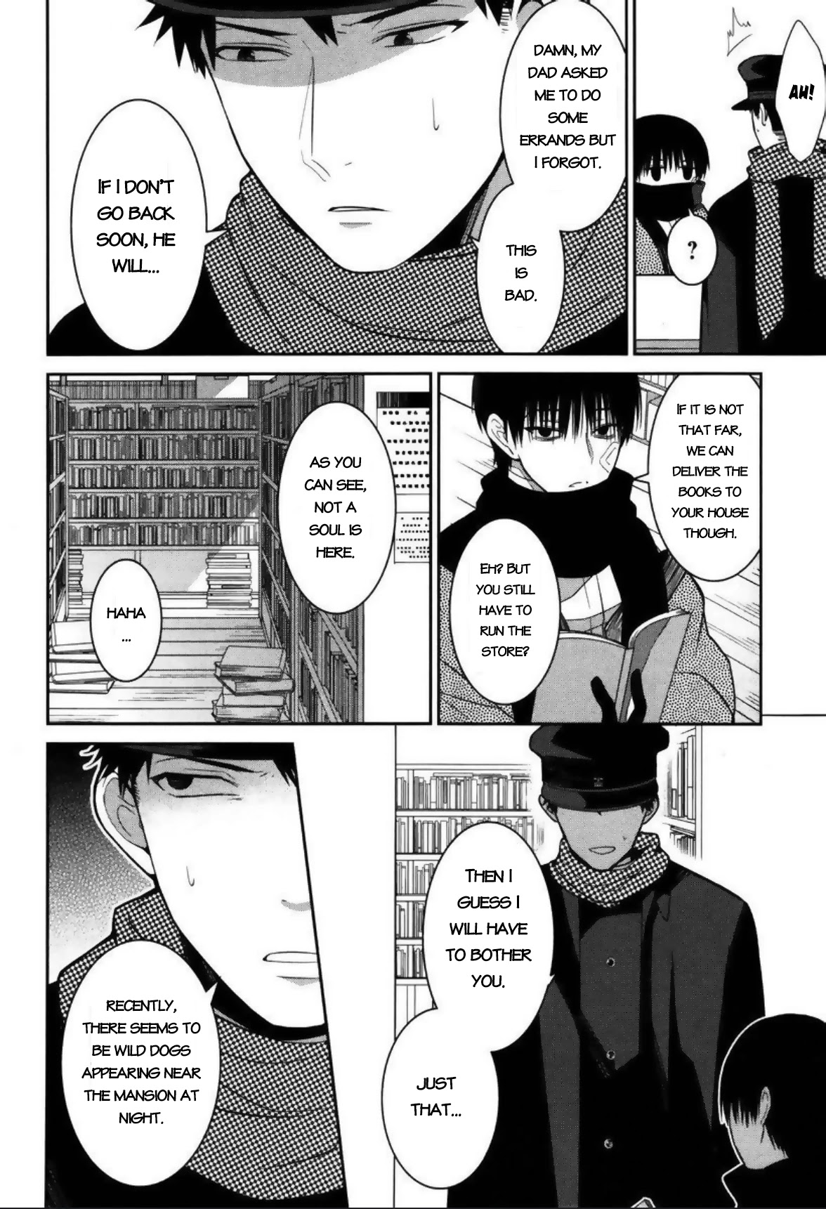 Mononobe Koshoten Kaikitan Chapter 3 page 5 - Chapter 3: Hitokakushi