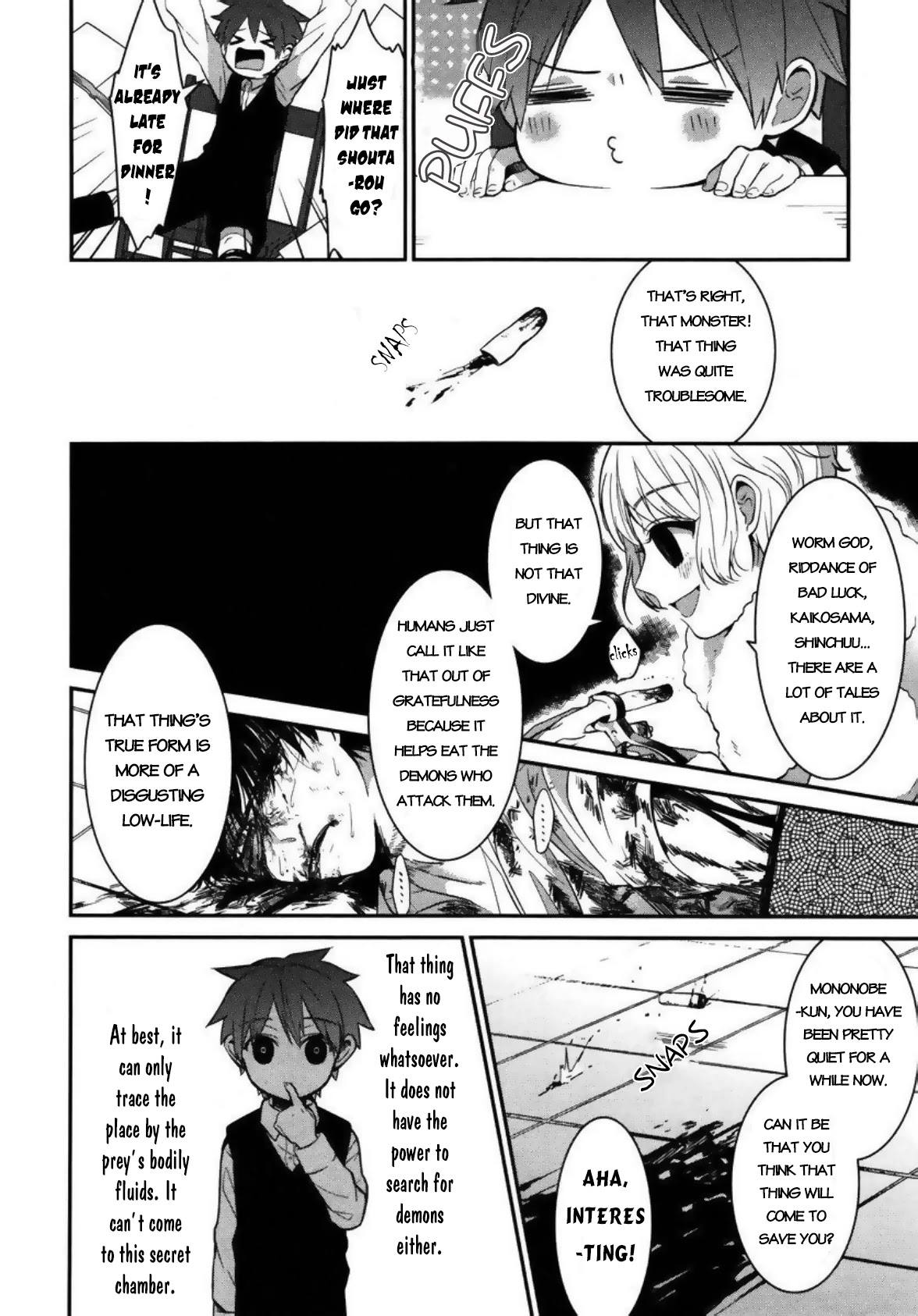 Mononobe Koshoten Kaikitan Chapter 4 page 16 - Chapter 4: Hidden by Demons