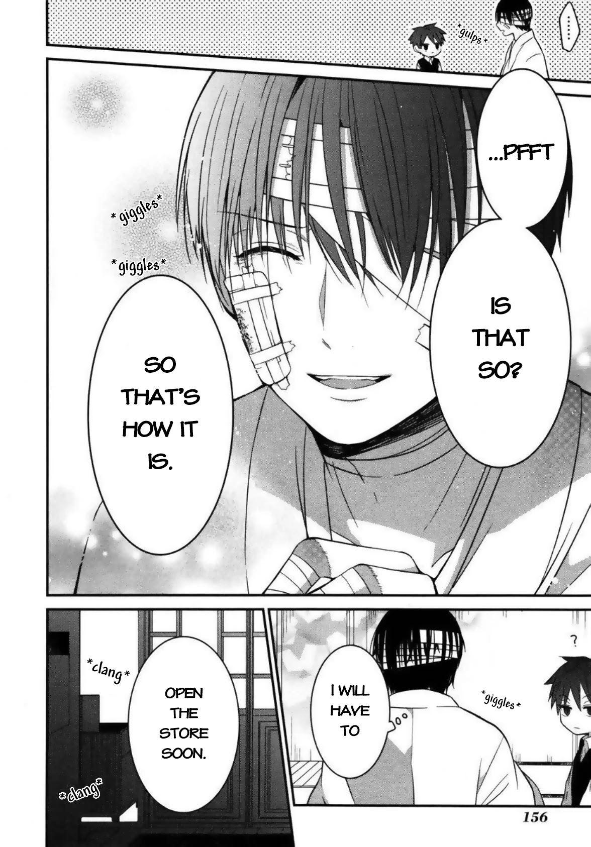 Mononobe Koshoten Kaikitan Chapter 4 page 36 - Chapter 4: Hidden by Demons