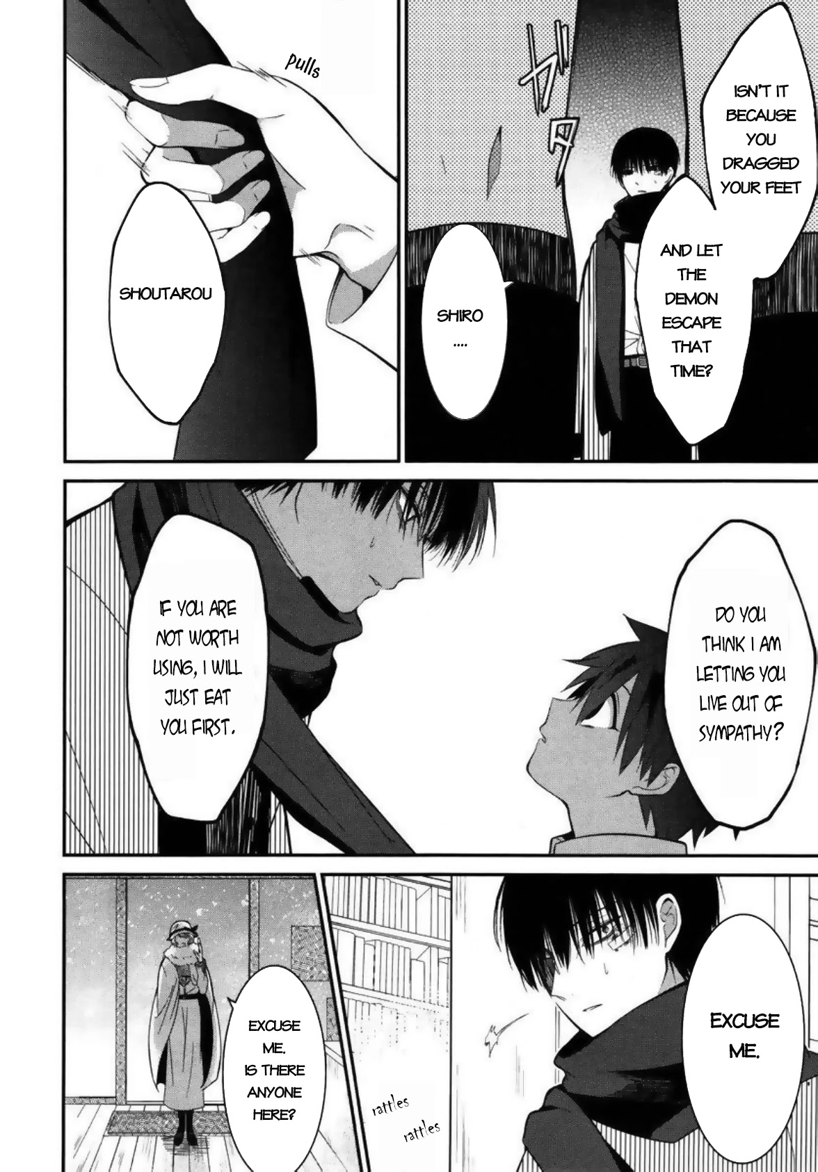 Mononobe Koshoten Kaikitan Chapter 4 page 4 - Chapter 4: Hidden by Demons