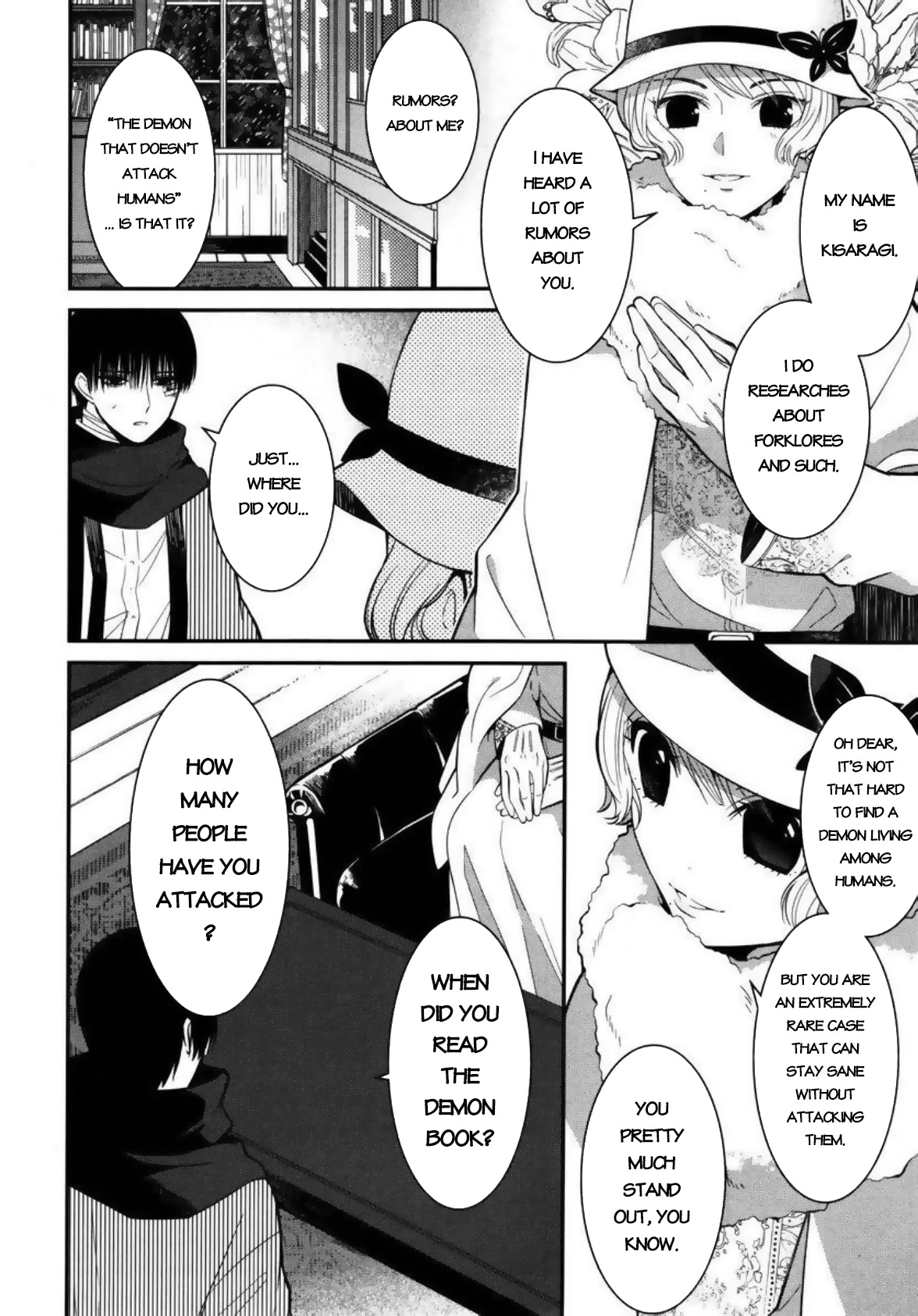 Mononobe Koshoten Kaikitan Chapter 4 page 6 - Chapter 4: Hidden by Demons