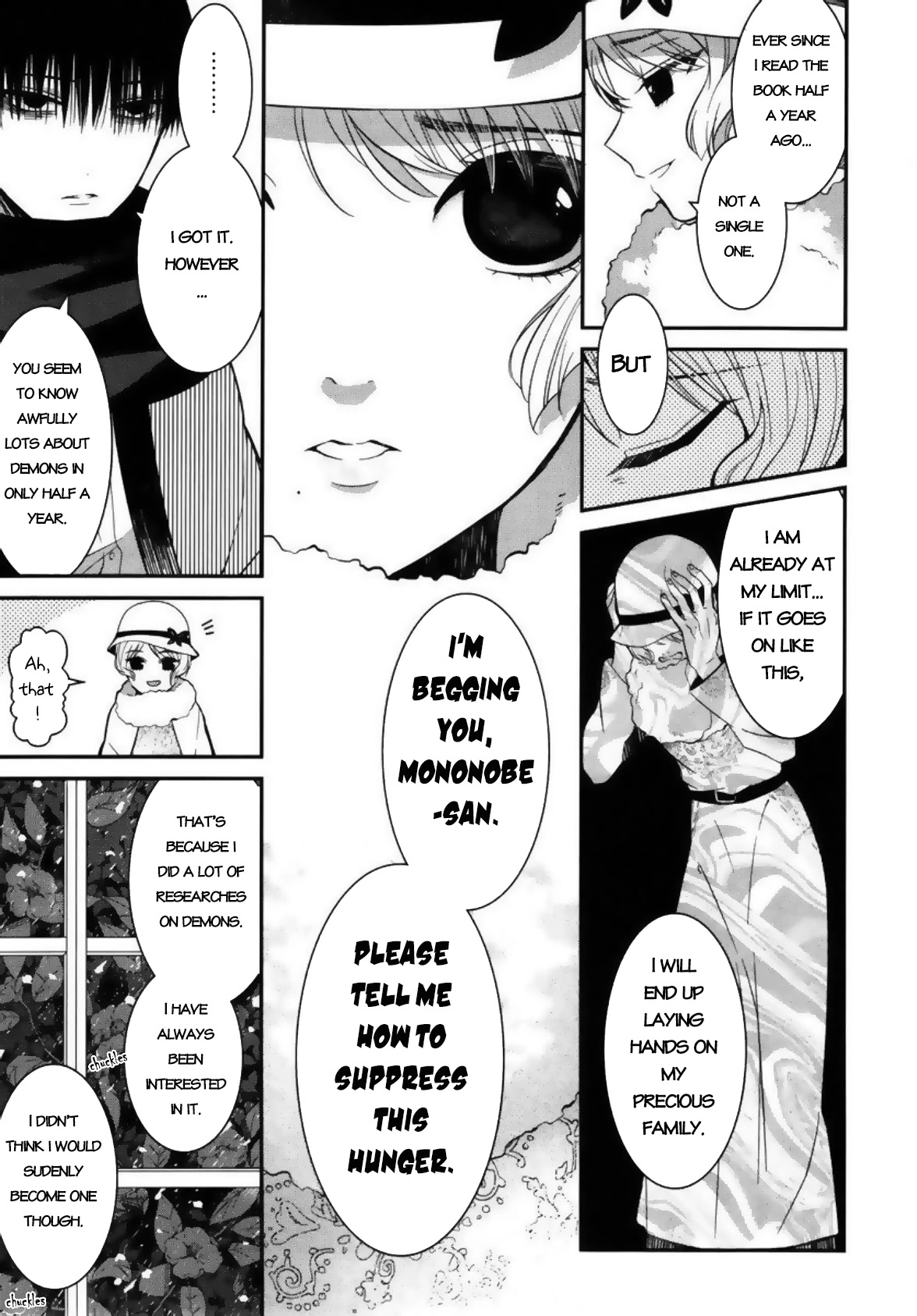 Mononobe Koshoten Kaikitan Chapter 4 page 7 - Chapter 4: Hidden by Demons