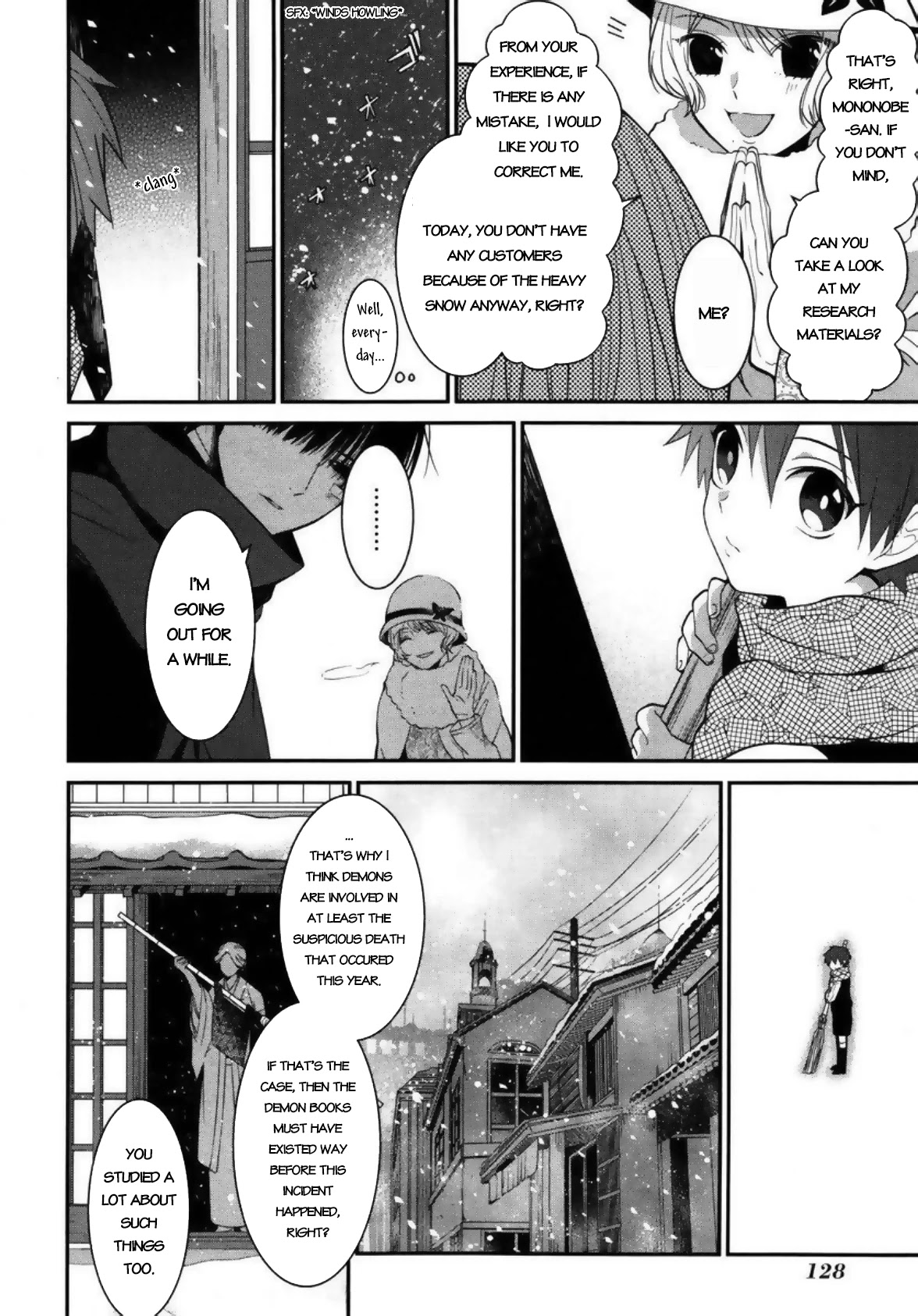 Mononobe Koshoten Kaikitan Chapter 4 page 8 - Chapter 4: Hidden by Demons