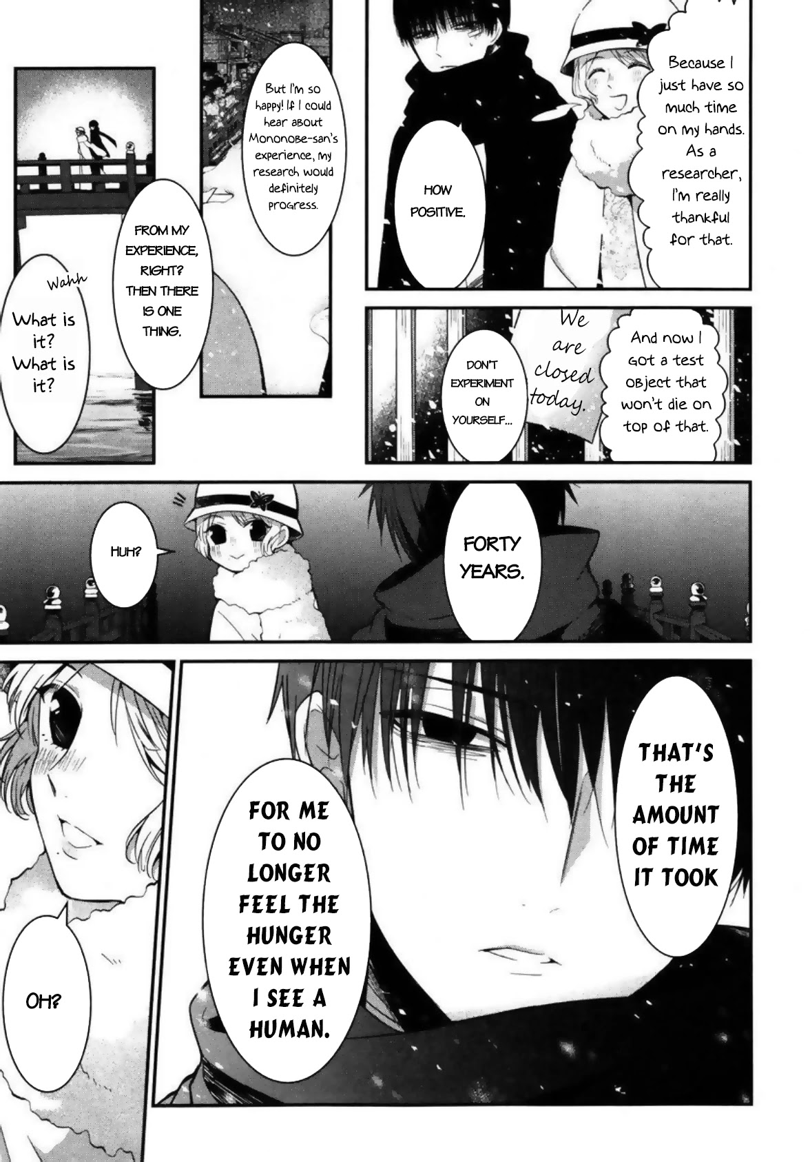 Mononobe Koshoten Kaikitan Chapter 4 page 9 - Chapter 4: Hidden by Demons