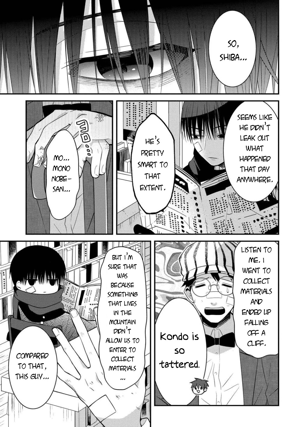 Mononobe Koshoten Kaikitan Chapter 5 page 38 - Chapter 5: Choice of People