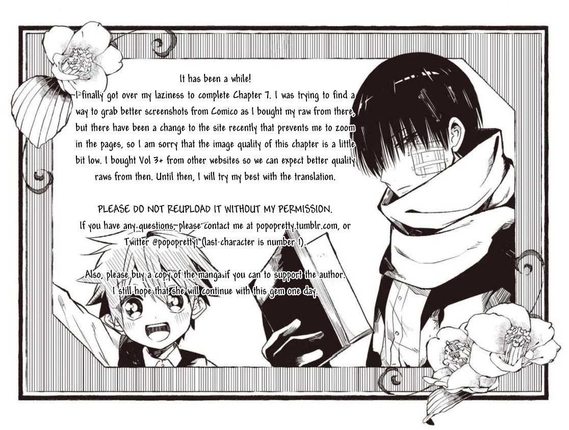 Mononobe Koshoten Kaikitan Chapter 7 page 1 - Chapter 7: Kidnapping
