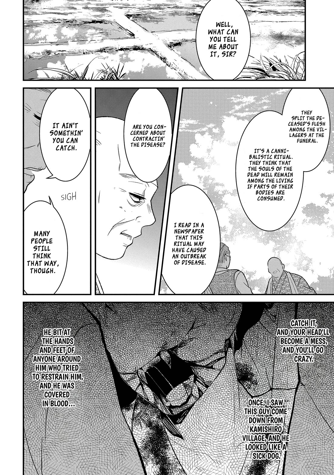 Mononobe Koshoten Kaikitan Chapter 8.1 page 19 - Chapter 8.1: Wanderer
