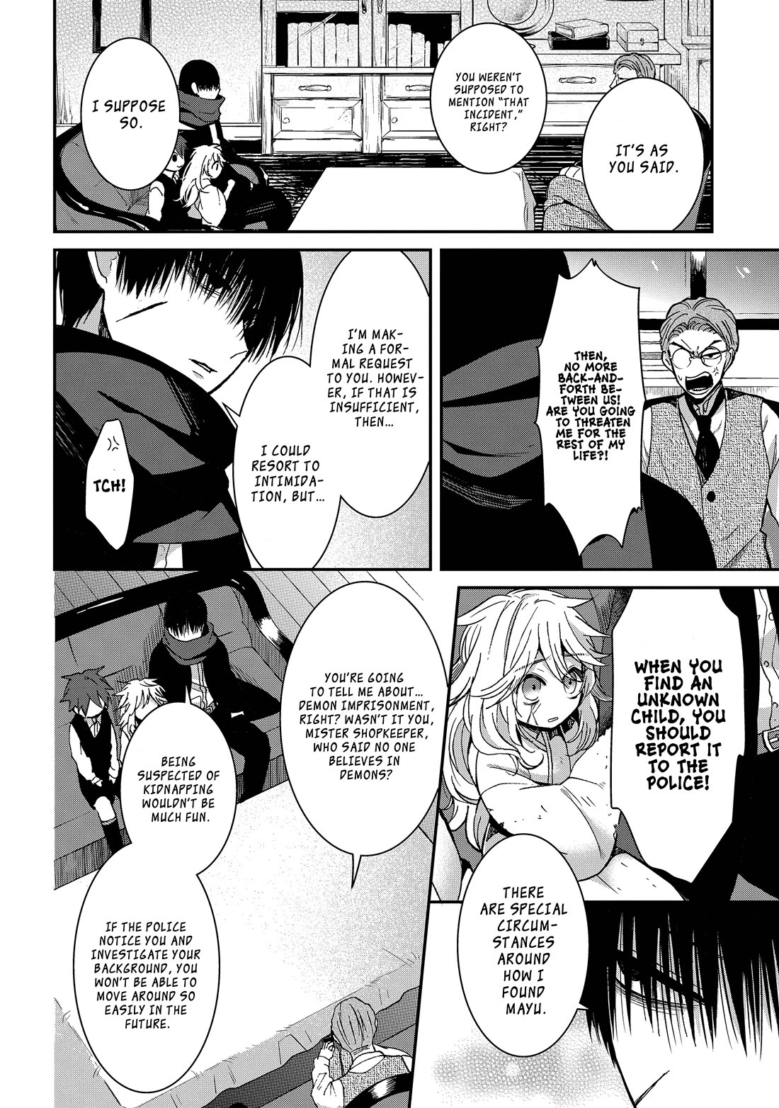 Mononobe Koshoten Kaikitan Chapter 8.1 page 5 - Chapter 8.1: Wanderer