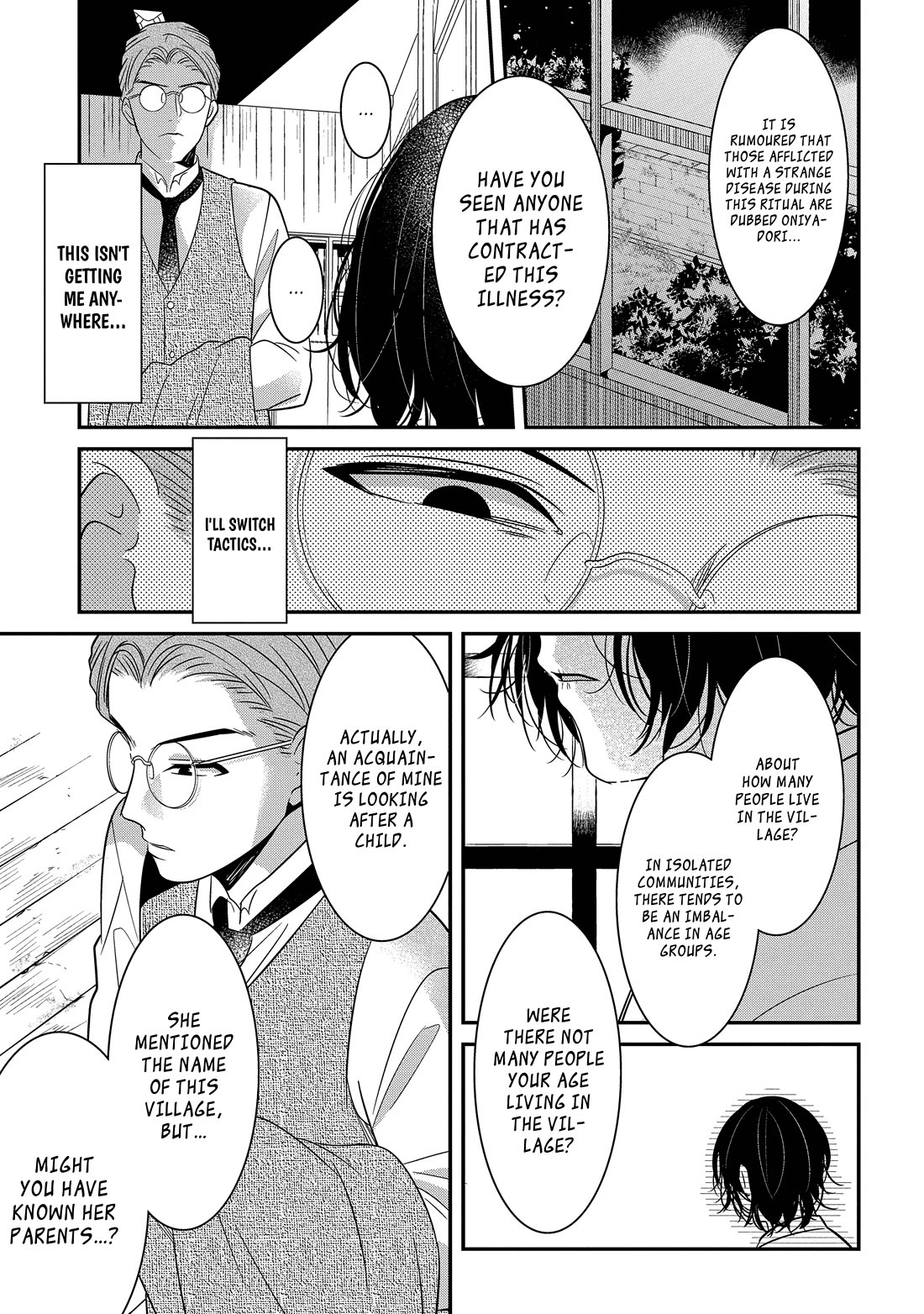 Mononobe Koshoten Kaikitan Chapter 8.2 page 10 - Chapter 8.2: Wanderer
