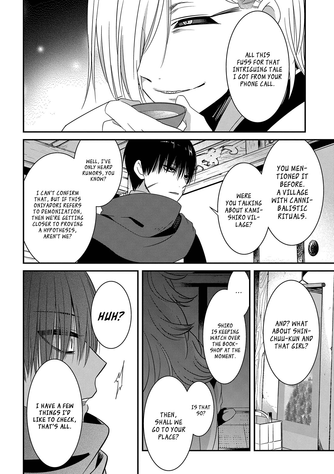 Mononobe Koshoten Kaikitan Chapter 8.2 page 15 - Chapter 8.2: Wanderer