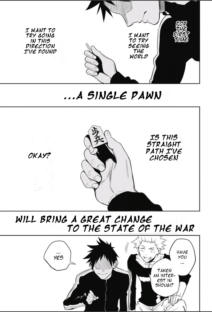Mononofu Chapter 1 page 50 - Chapter 1 : Game 1: A Single Pawn