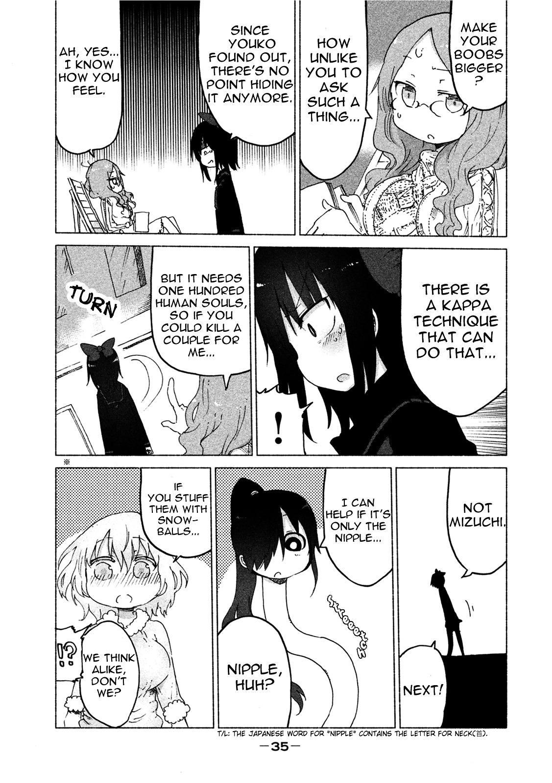 Mononoke Sharing Chapter 4 page 6 - Chapter 4 : The Story of Boobs