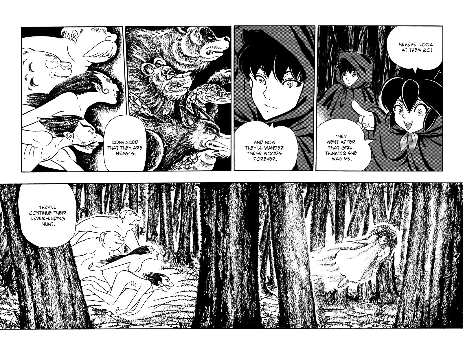 Mononoke Soushi Chapter 13 page 21 - Chapter 13: Tenome Hunting in the Labyrinth Forest