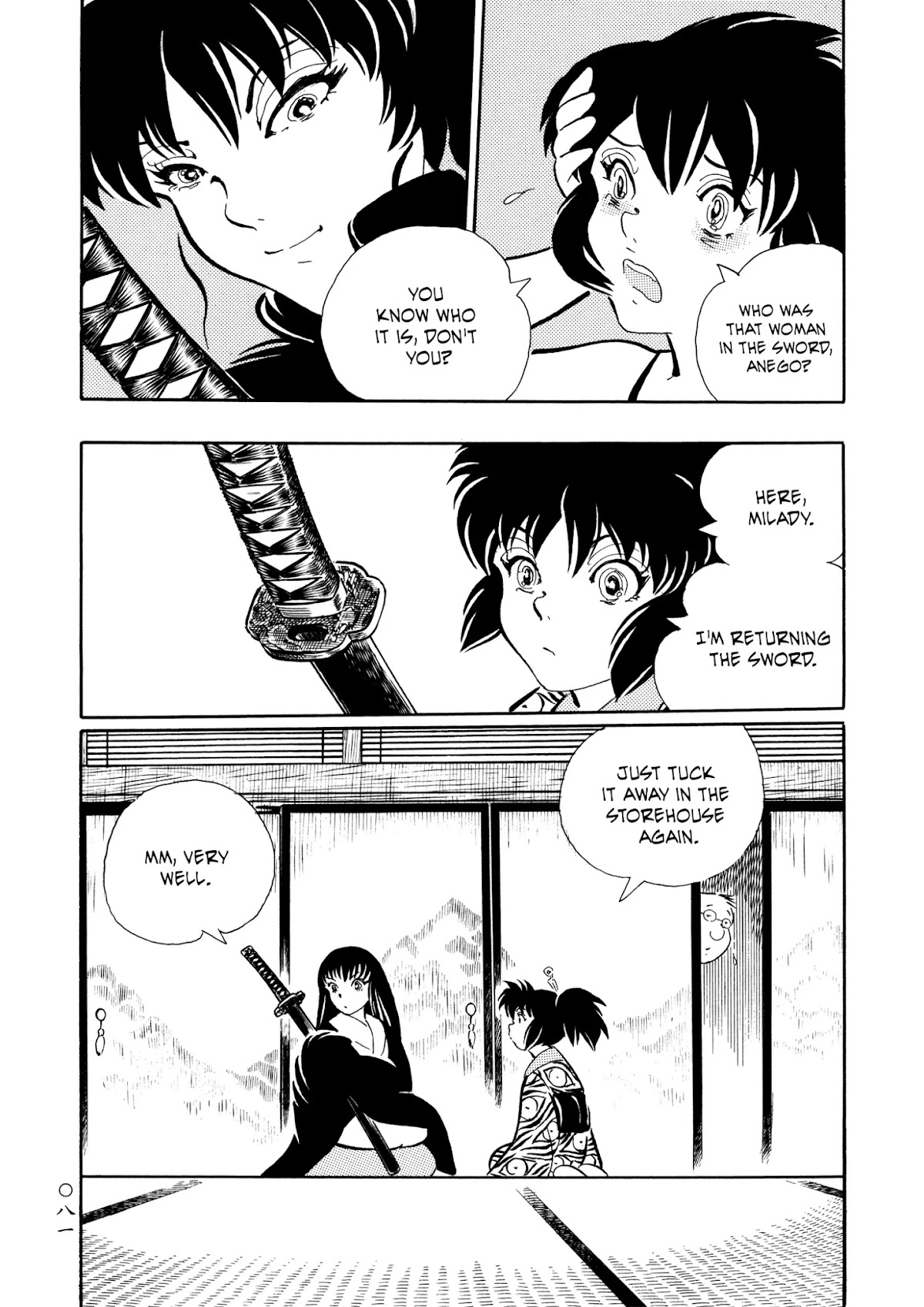 Mononoke Soushi Chapter 21 page 19 - Chapter 21: A Face in the Sword