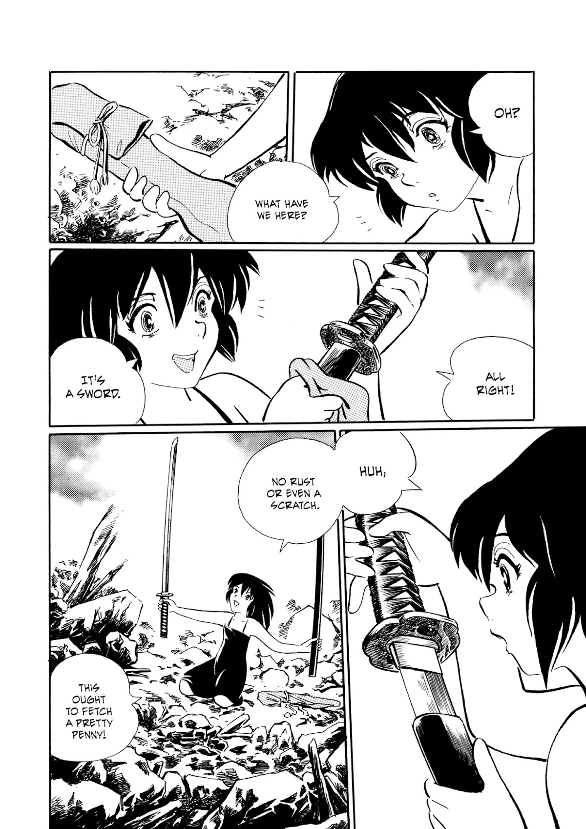 Mononoke Soushi Chapter 21 page 4 - Chapter 21: A Face in the Sword