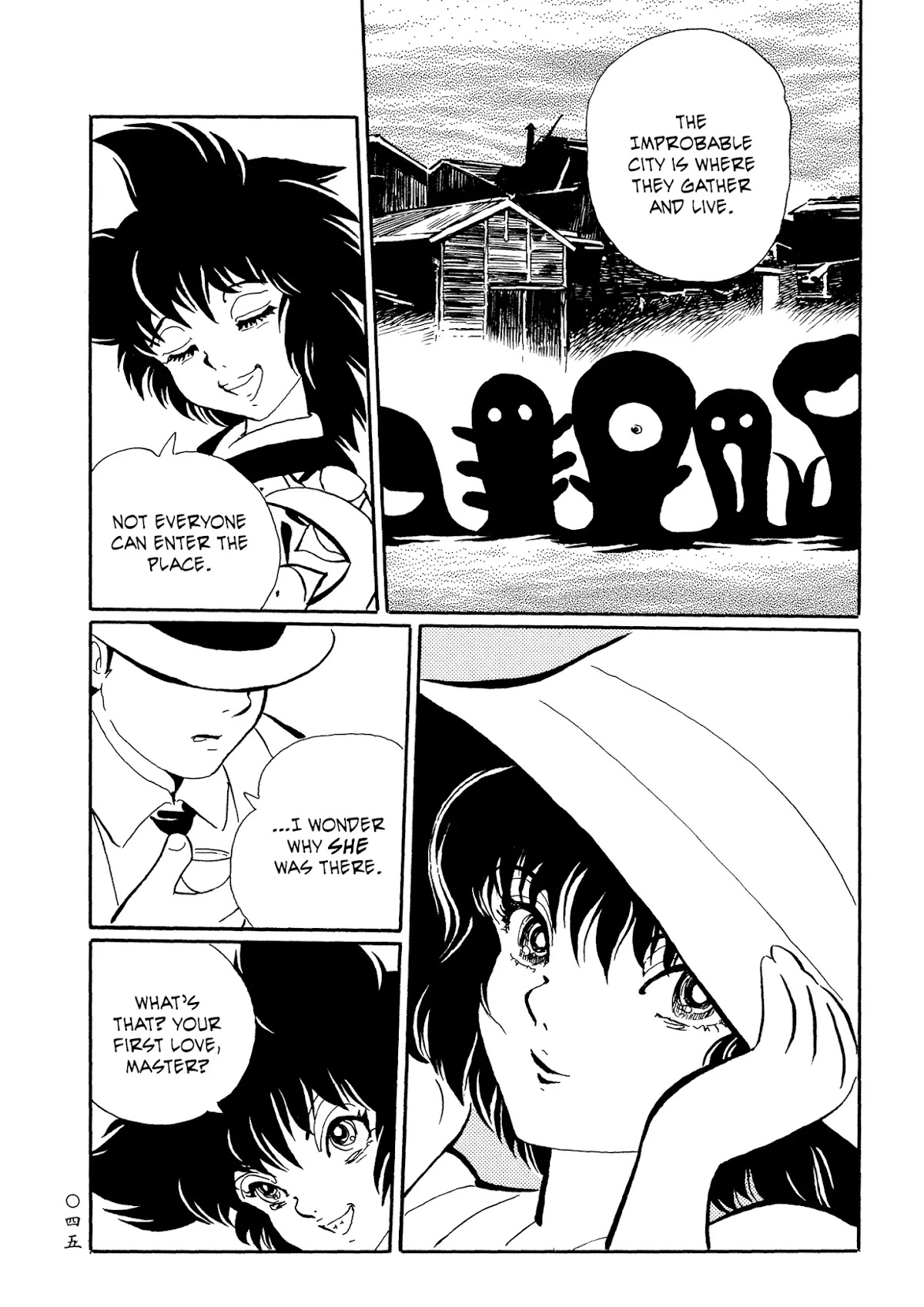 Mononoke Soushi Chapter 27 page 13 - Chapter 27: The Improbable City and the Phantom Girl