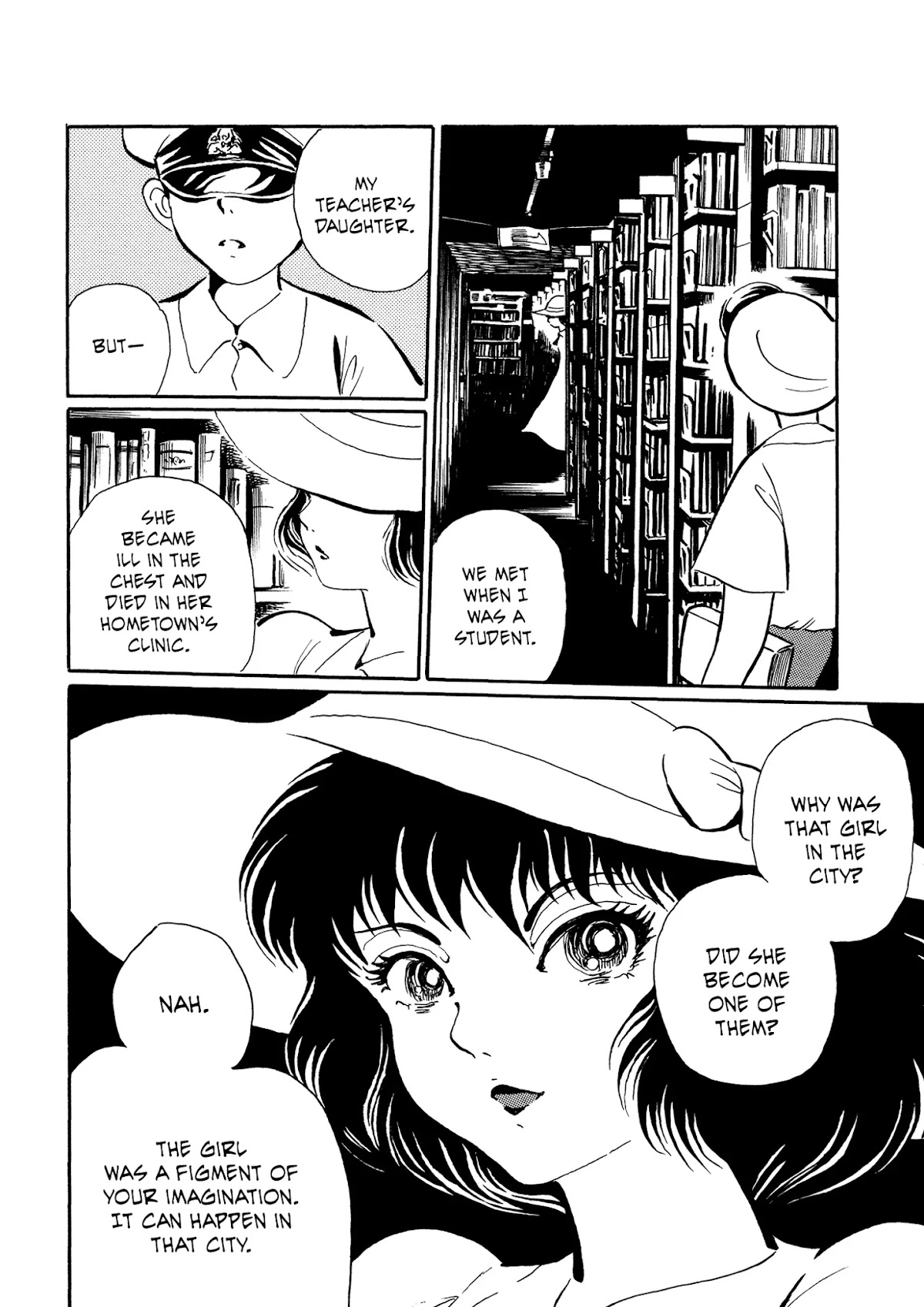 Mononoke Soushi Chapter 27 page 14 - Chapter 27: The Improbable City and the Phantom Girl