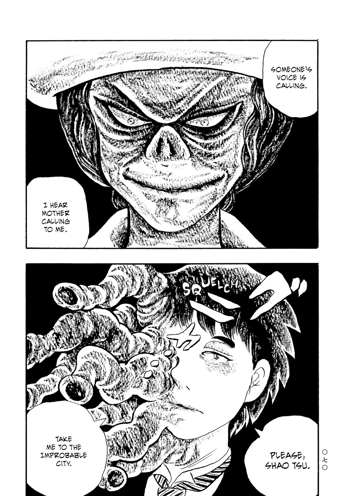 Mononoke Soushi Chapter 28 page 13 - Chapter 28: The Call of the Improbable City