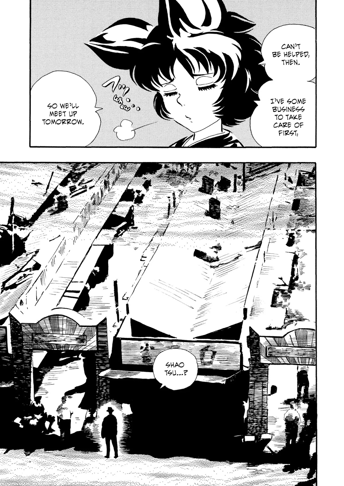 Mononoke Soushi Chapter 28 page 14 - Chapter 28: The Call of the Improbable City