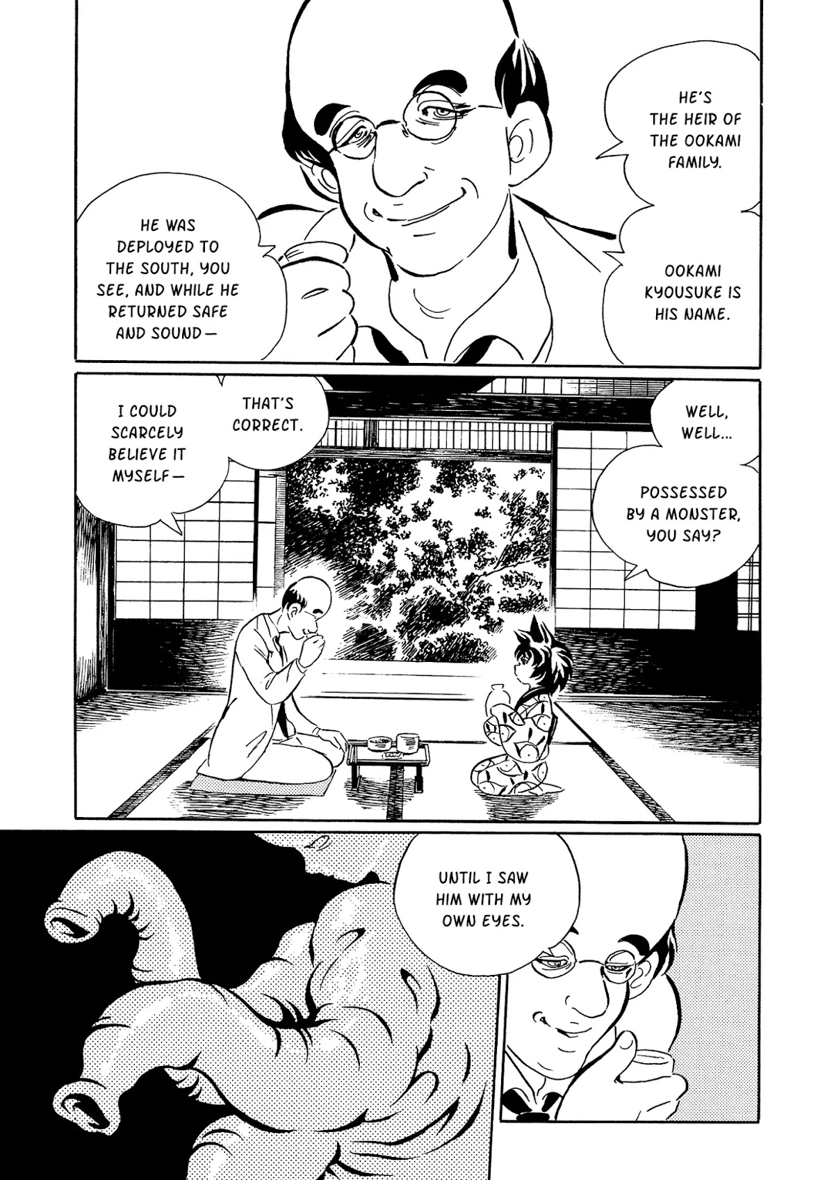 Mononoke Soushi Chapter 31 page 9 - Chapter 31: The Bride of the Ookami Family [END]