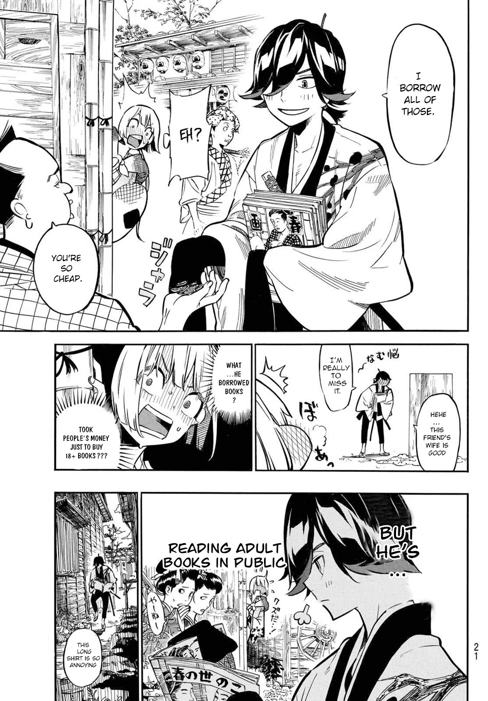 Mononote: Edo Kiketsu Ninja Emaki Chapter 1 page 10 - Chapter 1: Ninja's Difficulty