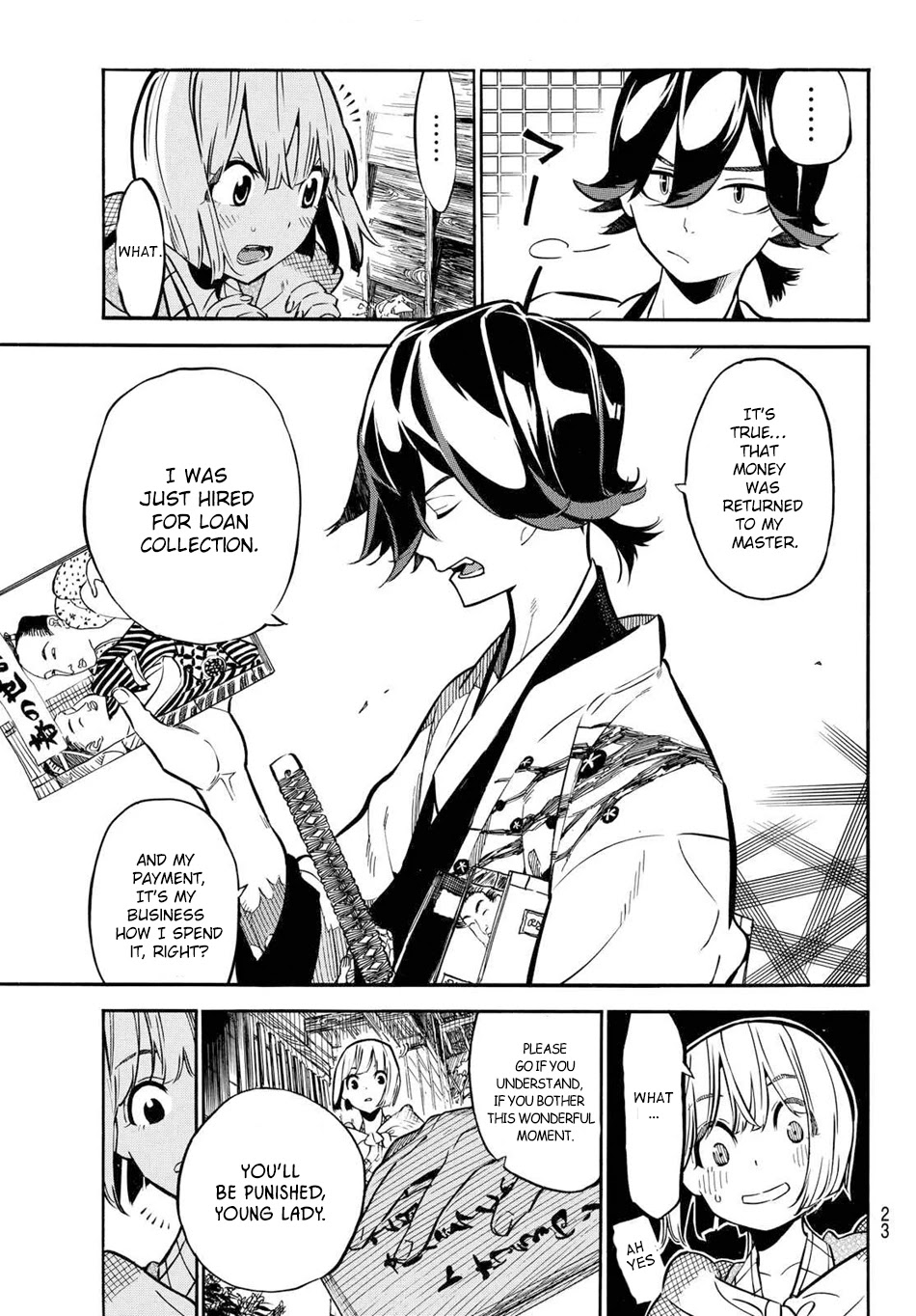 Mononote: Edo Kiketsu Ninja Emaki Chapter 1 page 12 - Chapter 1: Ninja's Difficulty