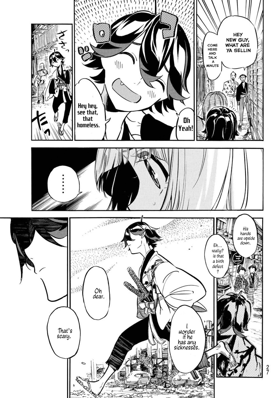 Mononote: Edo Kiketsu Ninja Emaki Chapter 1 page 16 - Chapter 1: Ninja's Difficulty