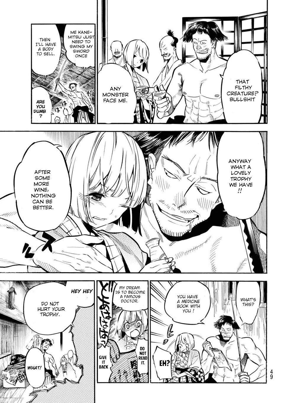 Mononote: Edo Kiketsu Ninja Emaki Chapter 1 page 38 - Chapter 1: Ninja's Difficulty