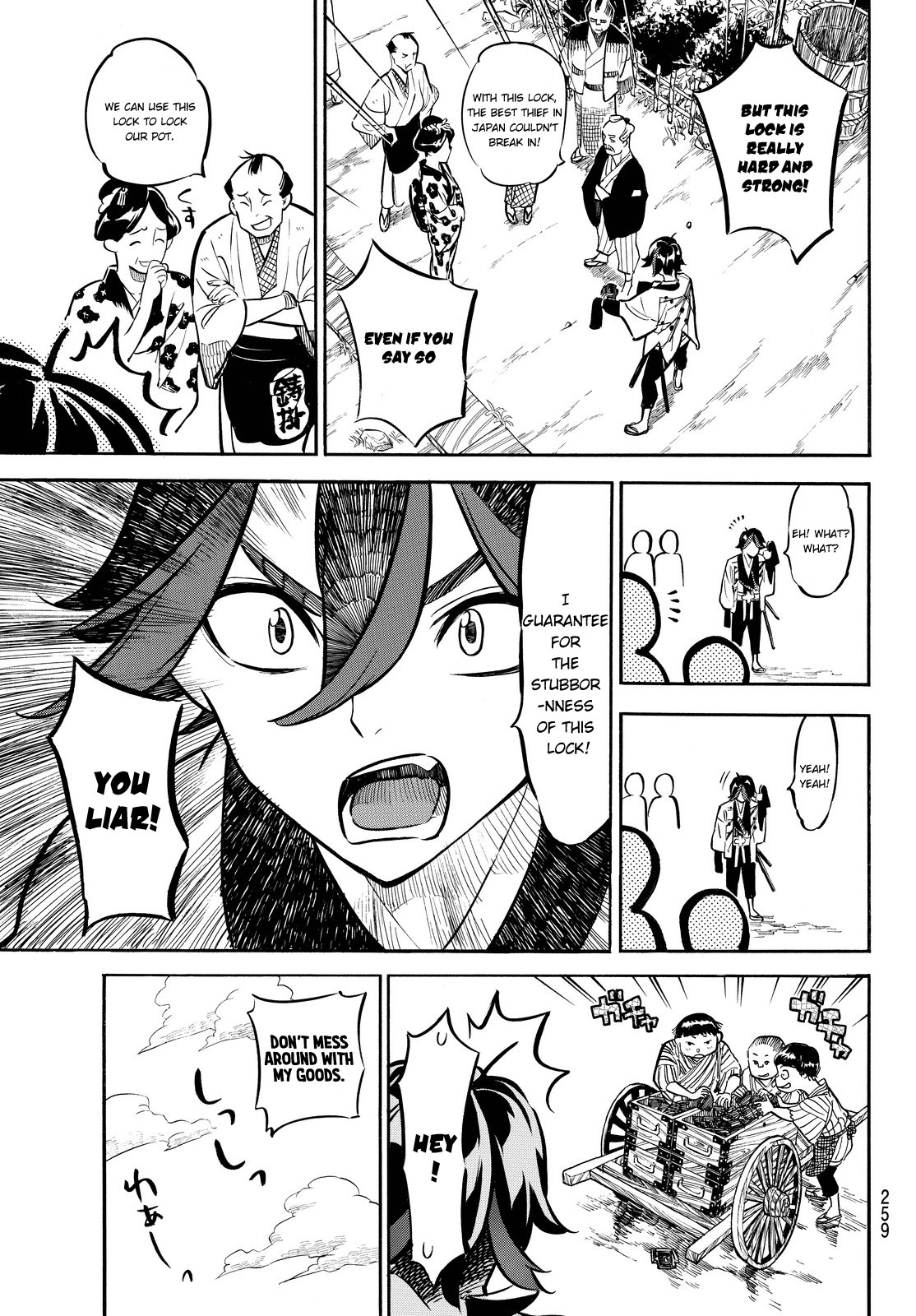 Mononote: Edo Kiketsu Ninja Emaki Chapter 10 page 10 - Chapter 10